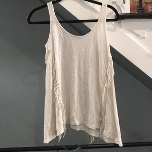 Fringed tank top